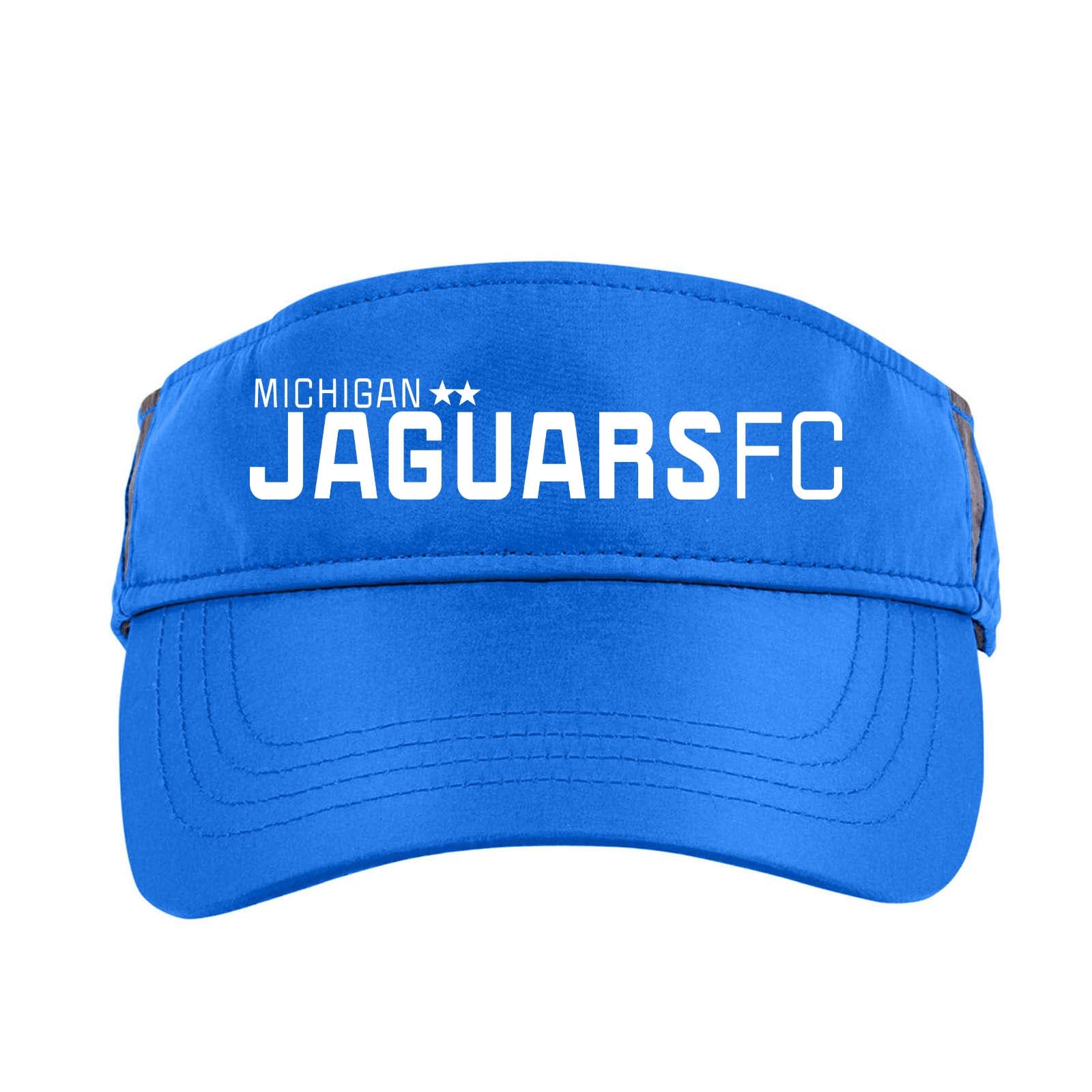 Jaguars CORE365 Adult Drive Performance Visor - Mato & Hash