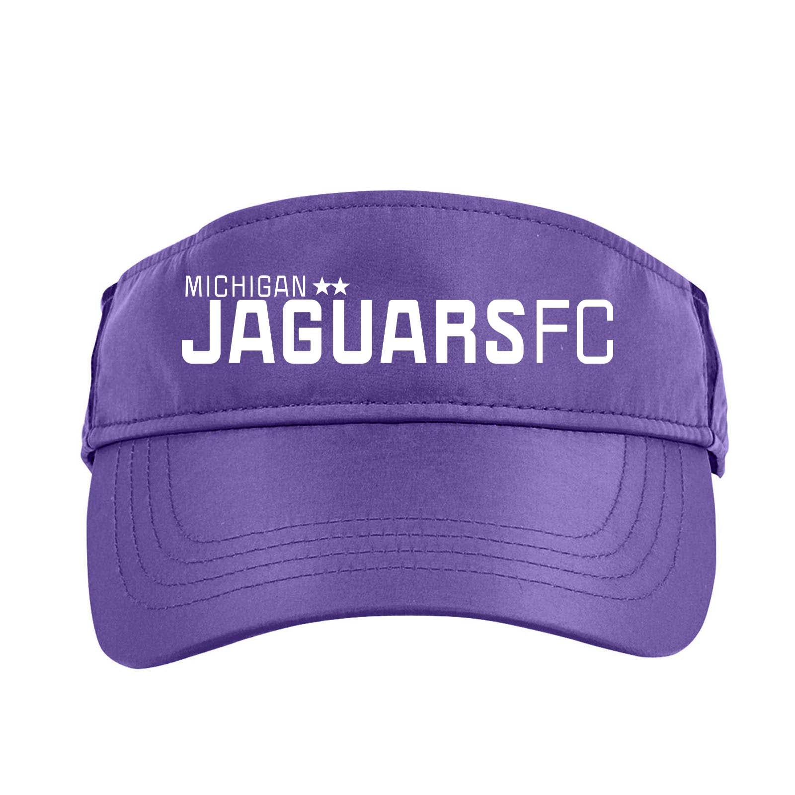 Jaguars CORE365 Adult Drive Performance Visor - Mato & Hash