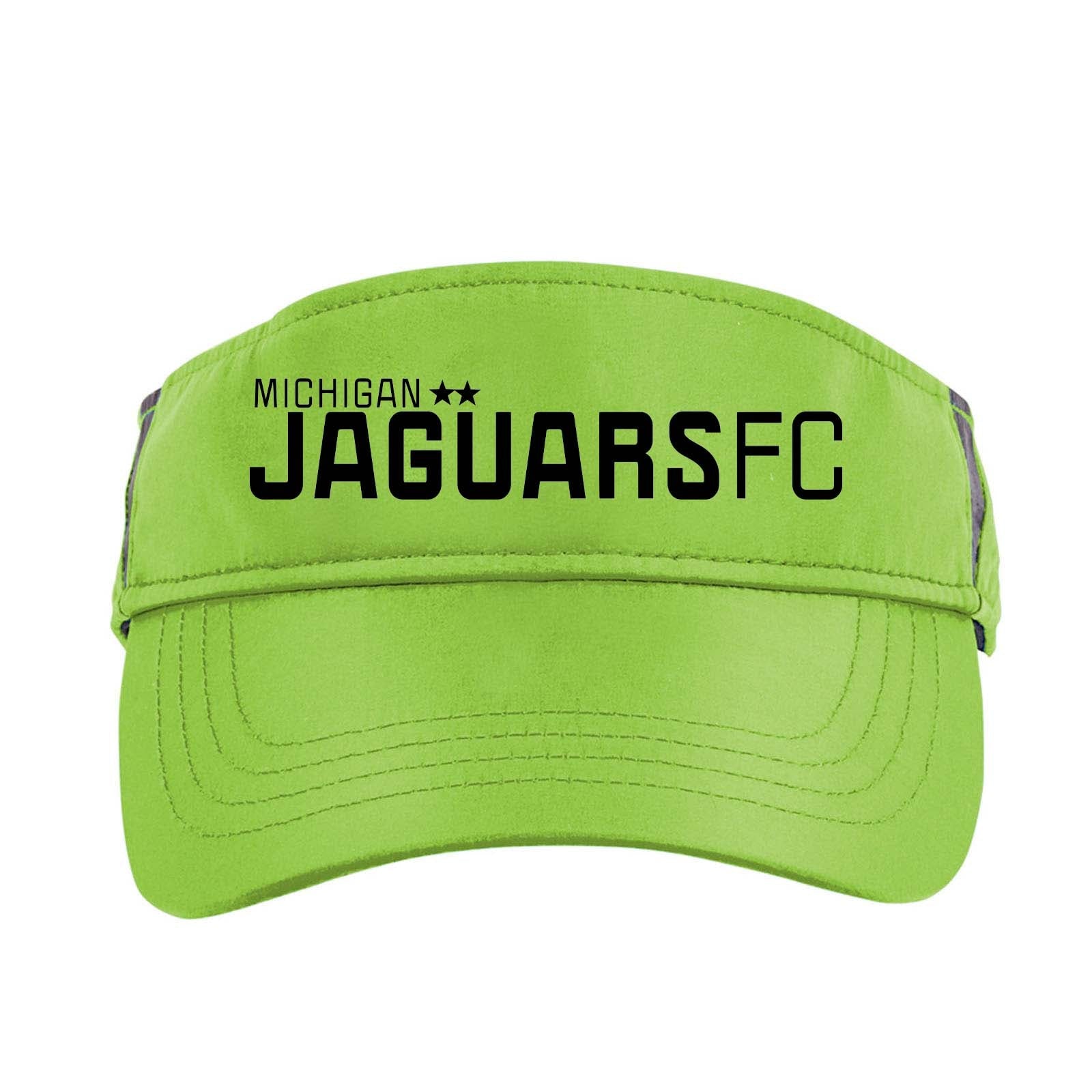 Jaguars CORE365 Adult Drive Performance Visor - Mato & Hash