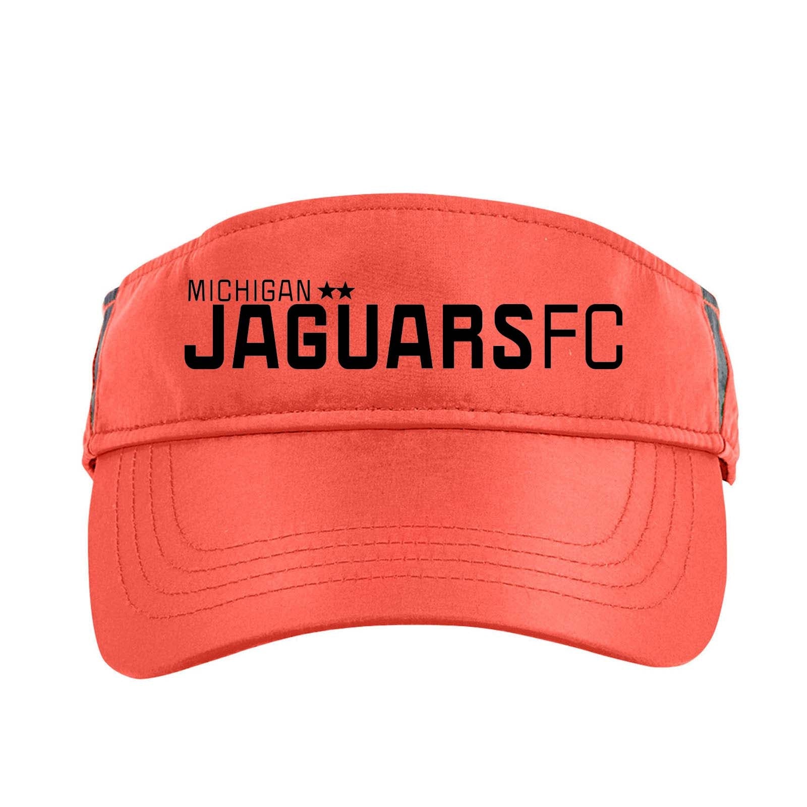 Jaguars CORE365 Adult Drive Performance Visor - Mato & Hash