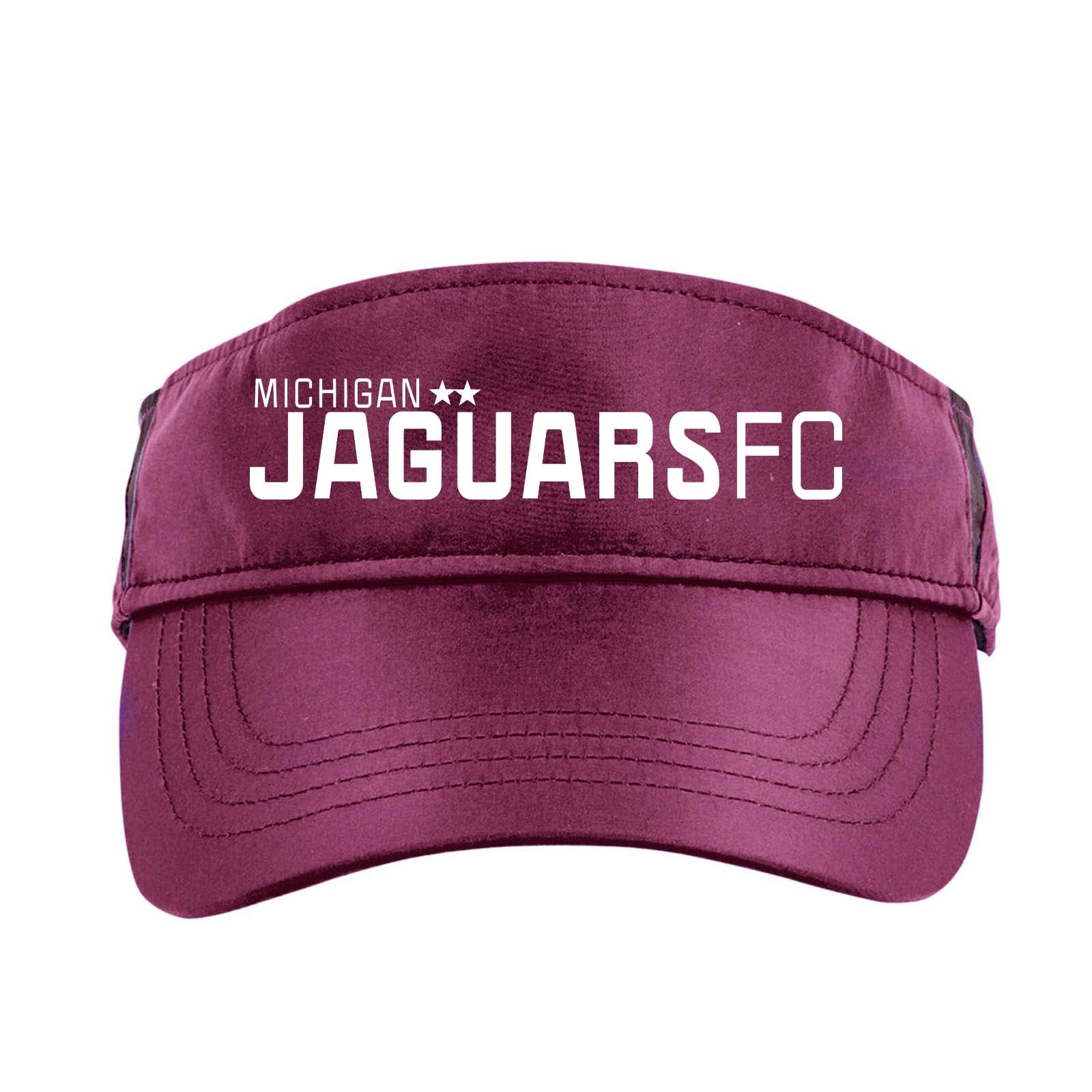 Jaguars CORE365 Adult Drive Performance Visor - Mato & Hash