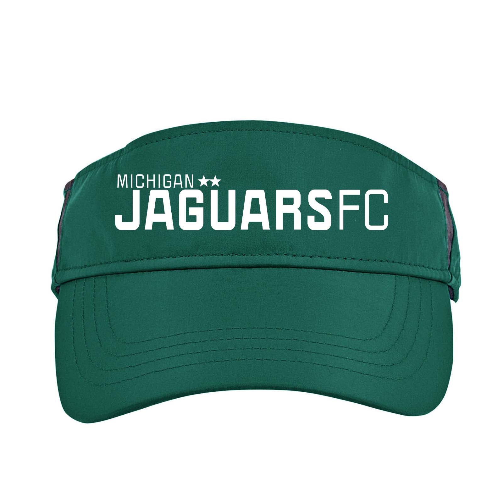 Jaguars CORE365 Adult Drive Performance Visor - Mato & Hash