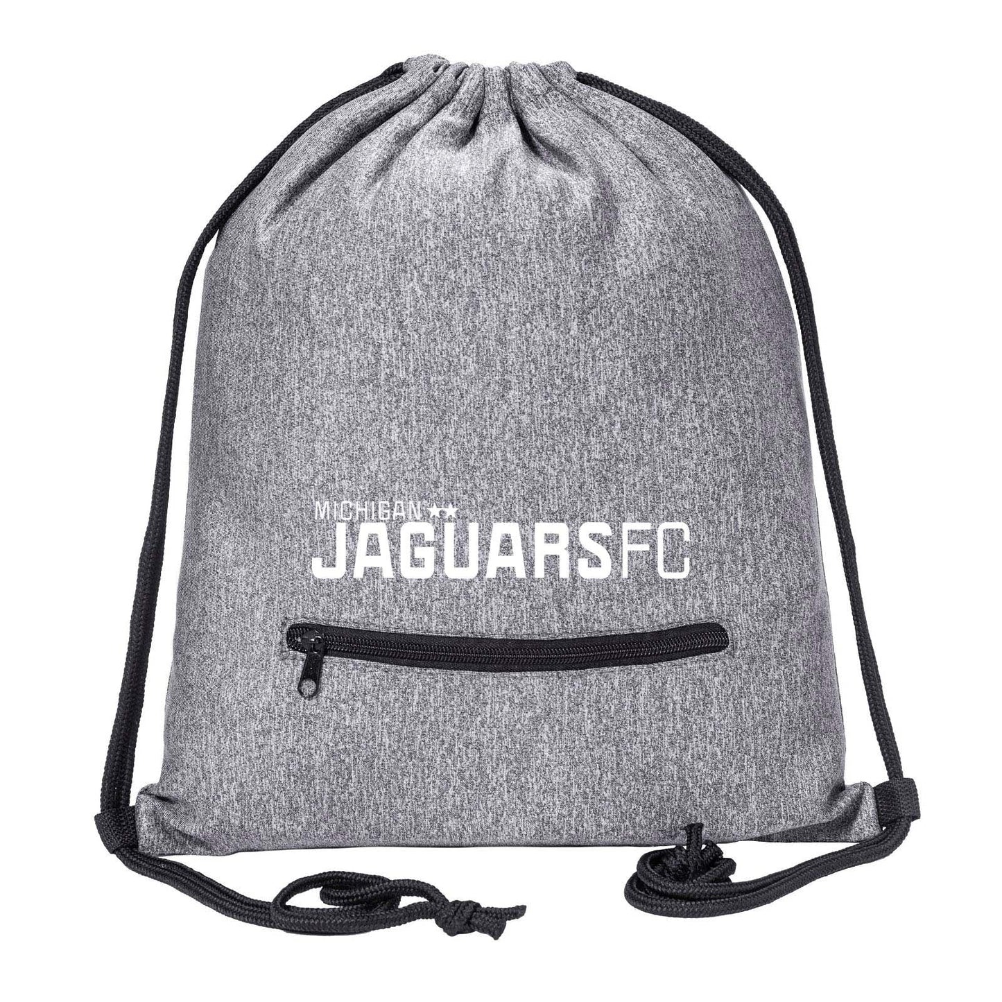 Jaguars Drawstring Bag w/ Zipper Pocket Printed - Mato & Hash