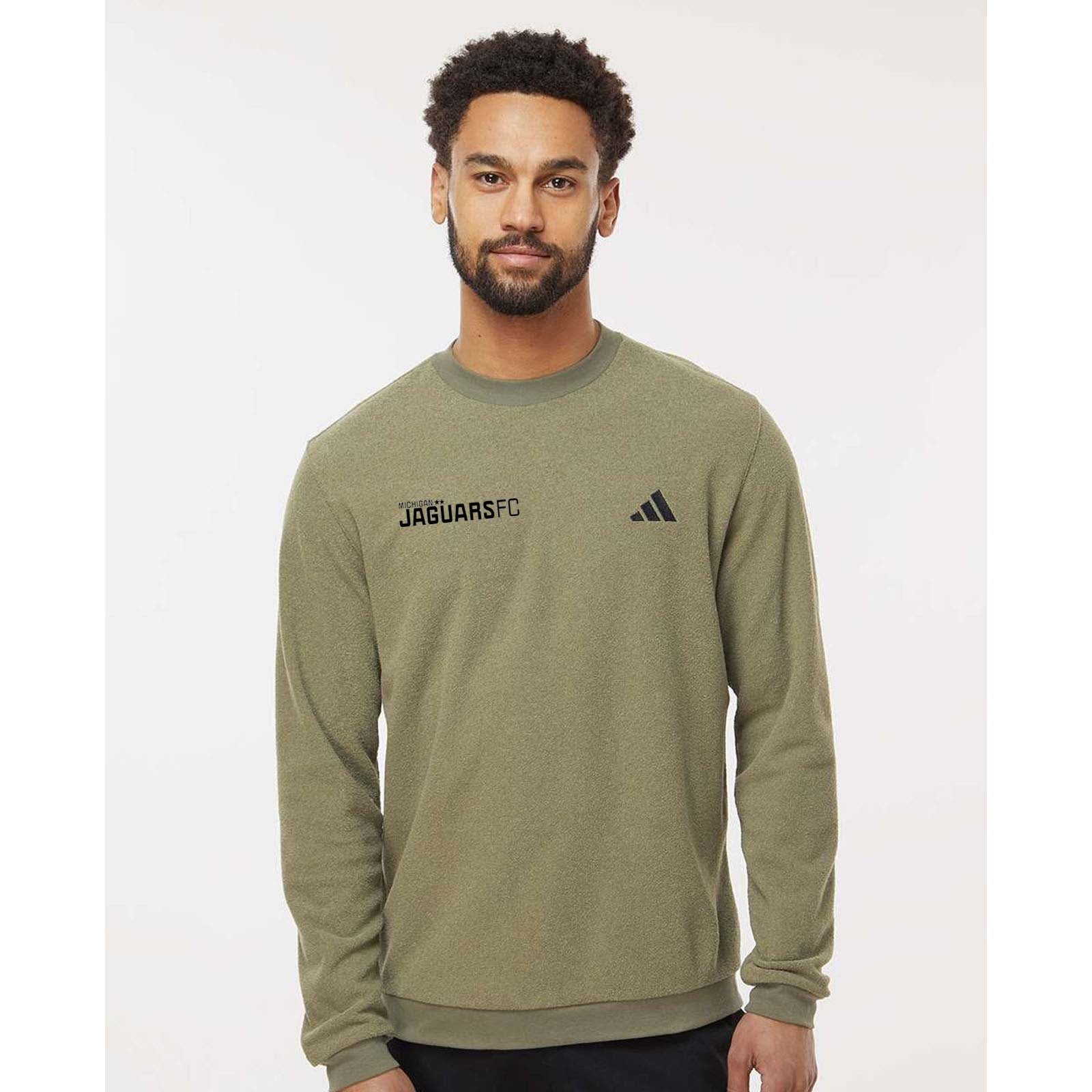 Jaguars Embroidered Adidas - Crewneck Sweatshirt - Mato & Hash