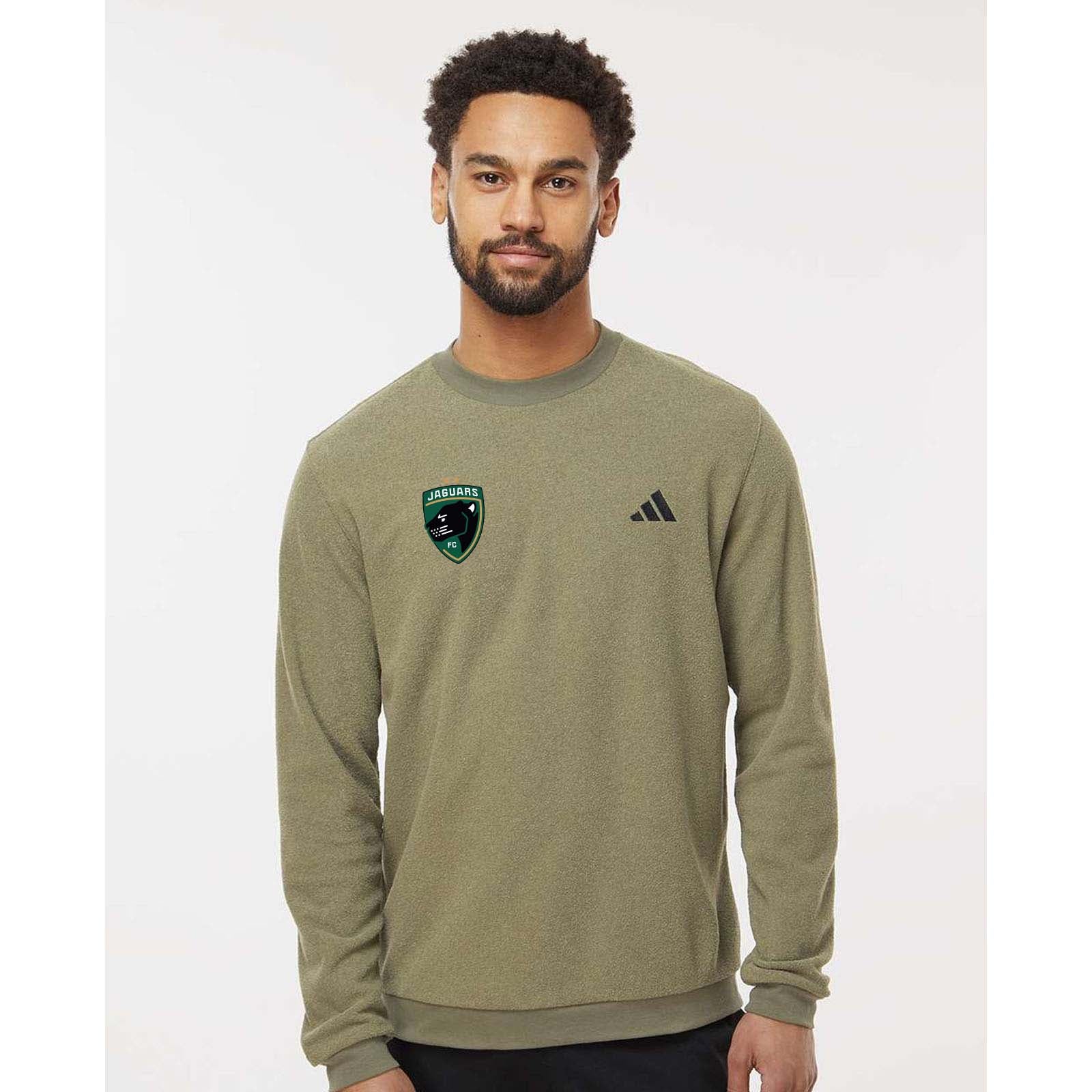 Jaguars Embroidered Adidas - Crewneck Sweatshirt - Mato & Hash