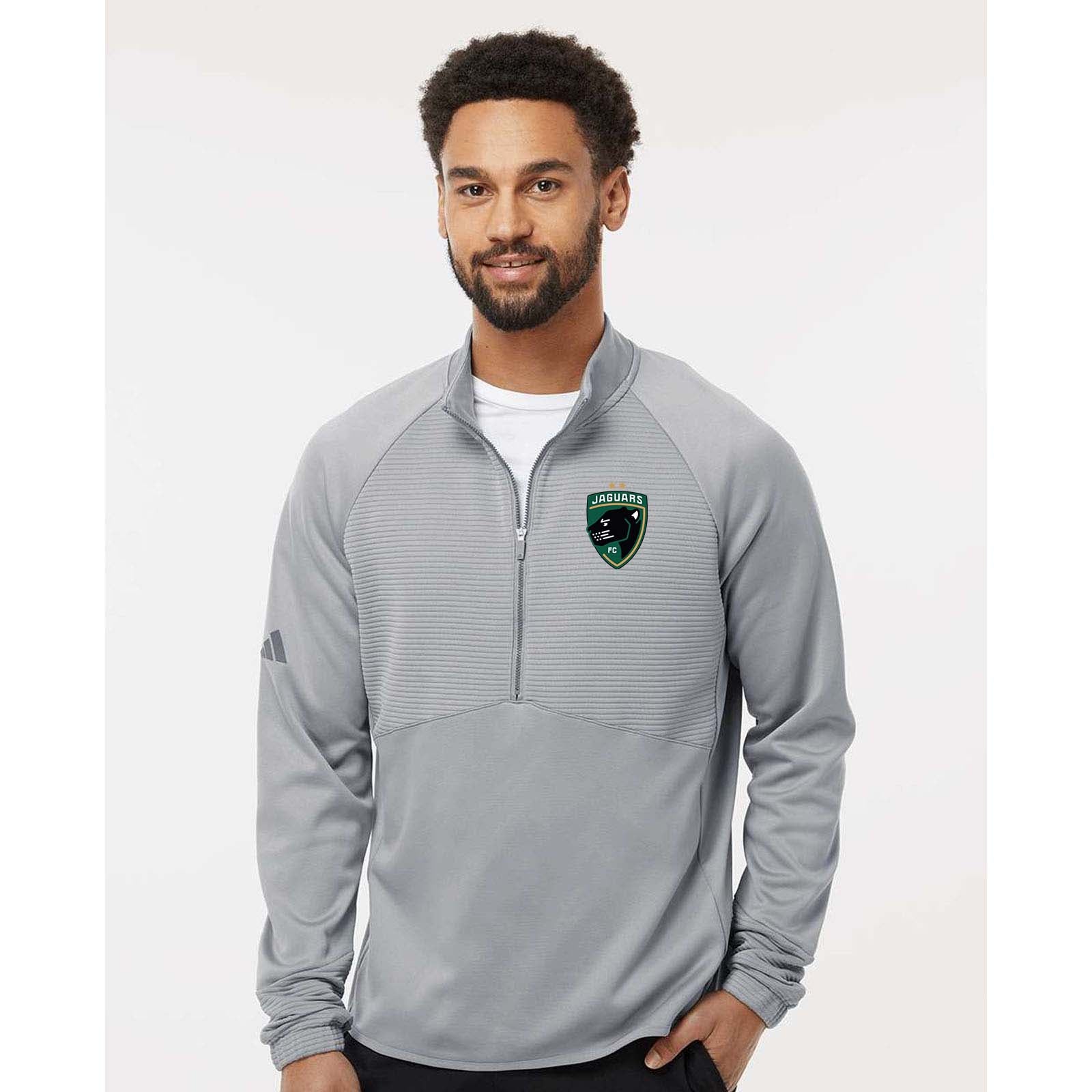 Jaguars Embroidered Adidas - Quarter-Zip Pullover - Mato & Hash