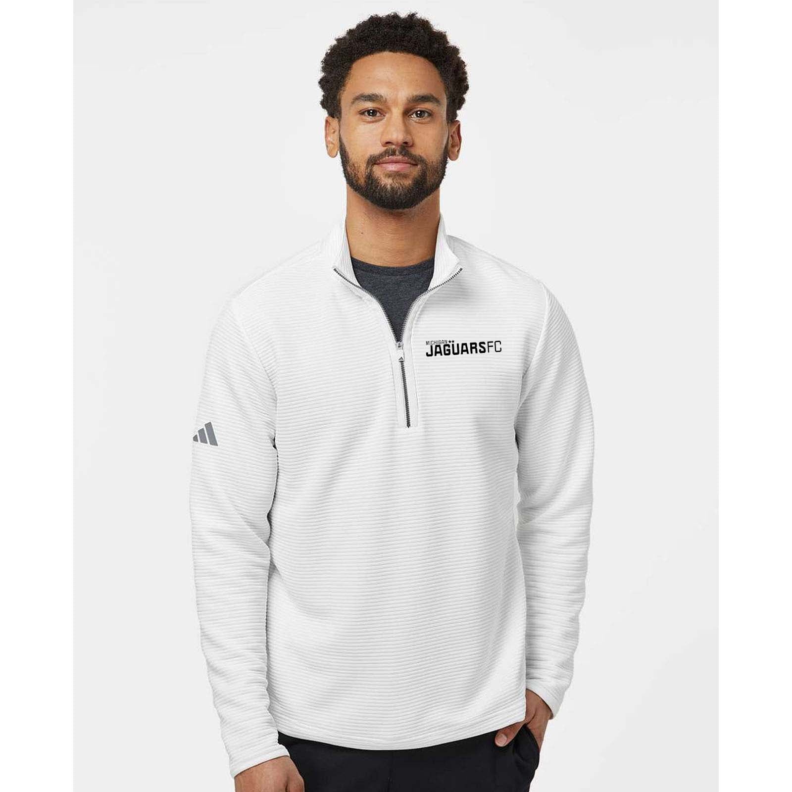 Jaguars Embroidered Adidas - Spacer Quarter-Zip Pullover - Mato & Hash