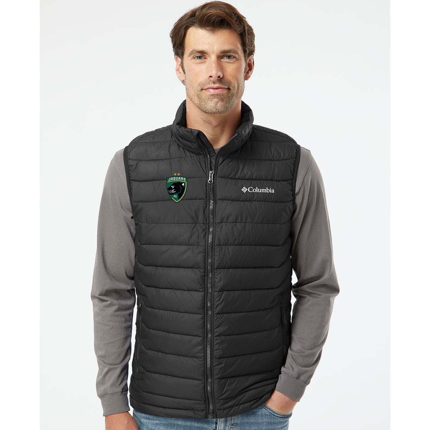 Jaguars Embroidered Columbia - Powder Lite™ Vest - Mato & Hash