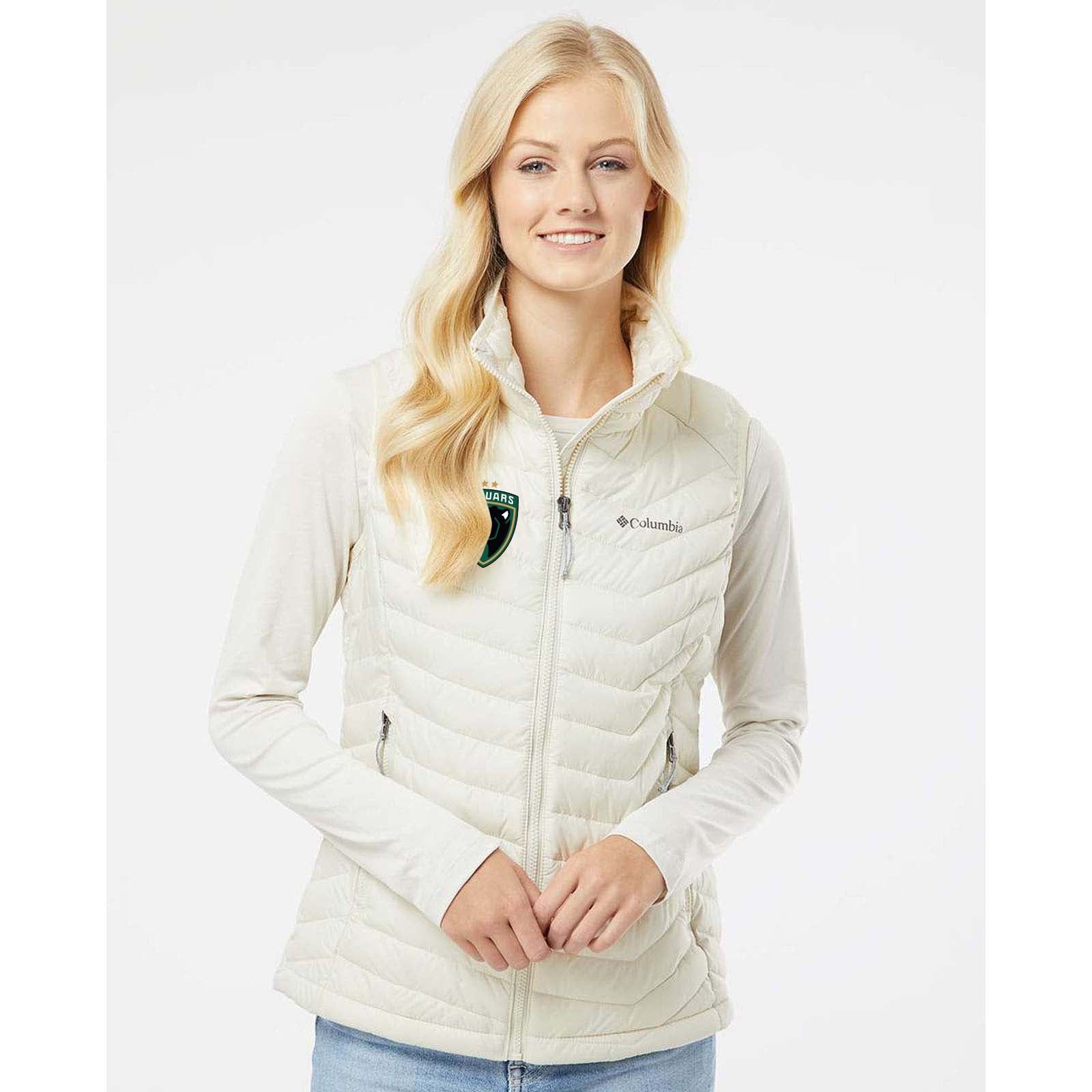 Jaguars Embroidered Columbia - Women's Powder Lite™ Vest - Mato & Hash