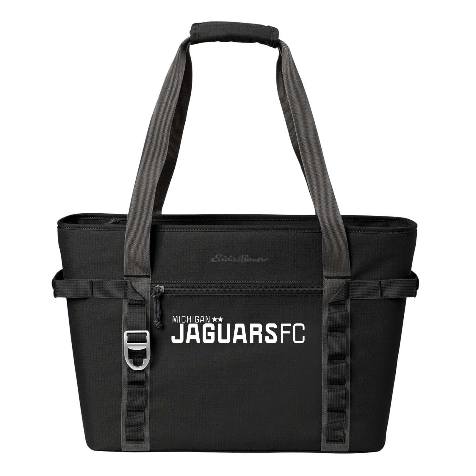 Jaguars Embroidered Eddie Bauer® Max Cool Tote Cooler - Mato & Hash