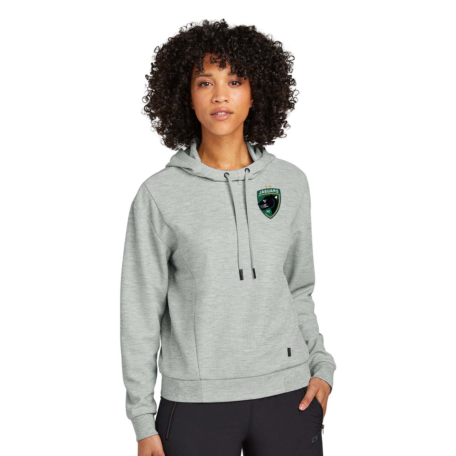 Jaguars Embroidered OGIO ® Ladies Revive Hoodie - Mato & Hash