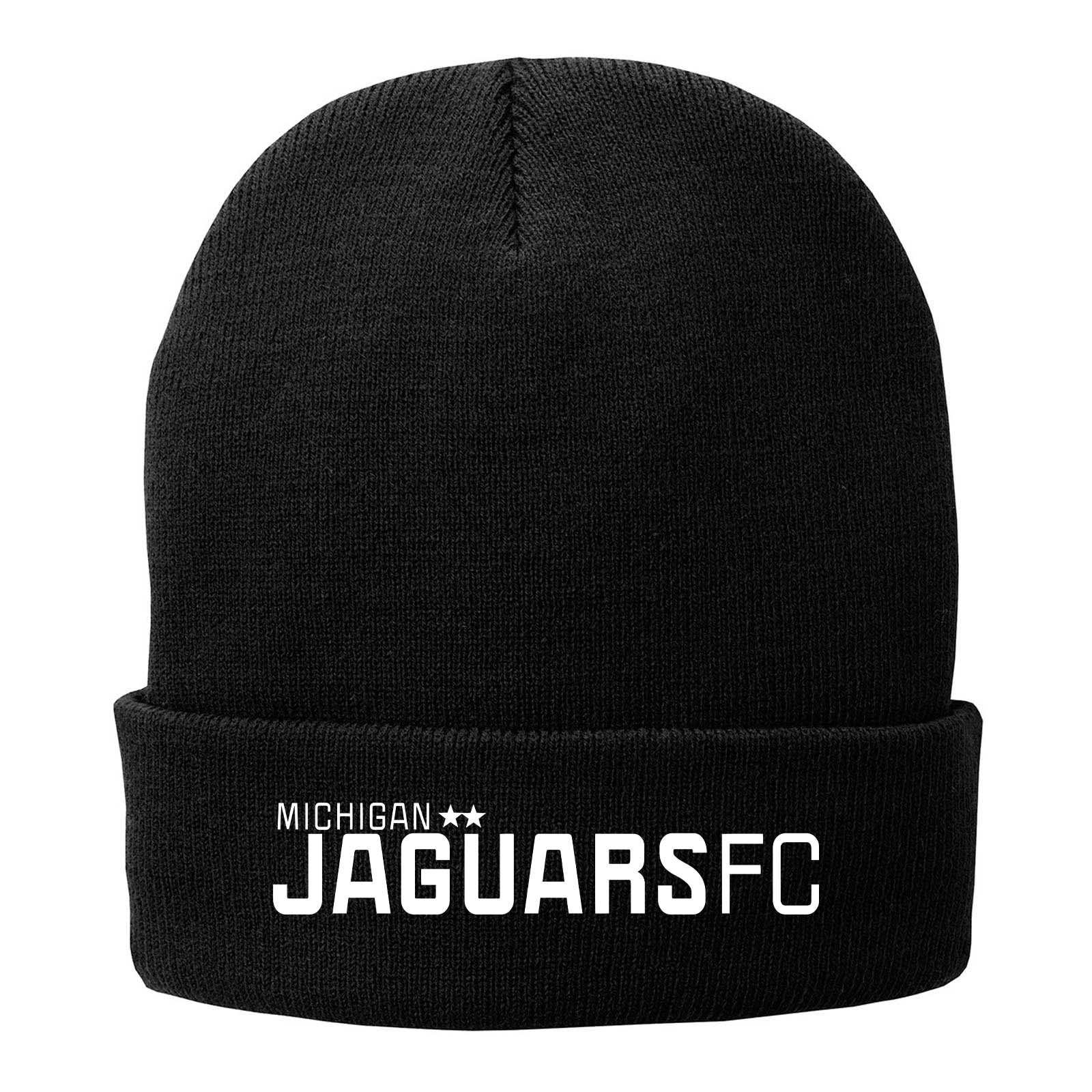 Jaguars Embroidered Port & Company® Fleece-Lined Knit Cap - Mato & Hash