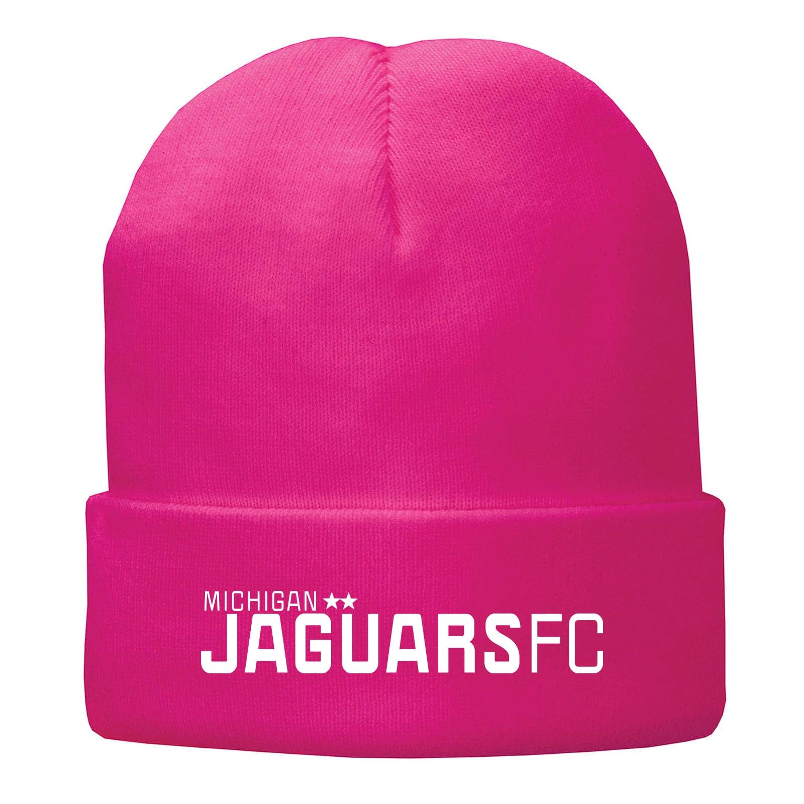 Jaguars Embroidered Port & Company® Fleece-Lined Knit Cap - Mato & Hash