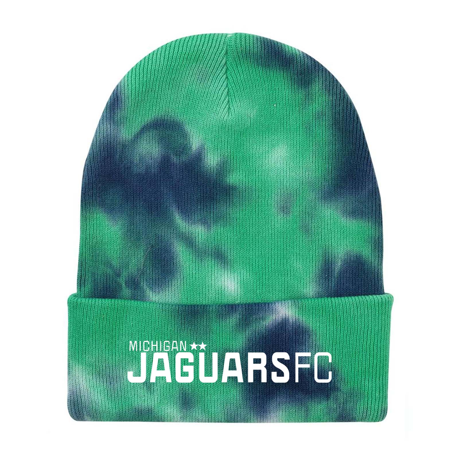 Jaguars Embroidered Sportsman - 12" Tie-Dyed Knit - Mato & Hash