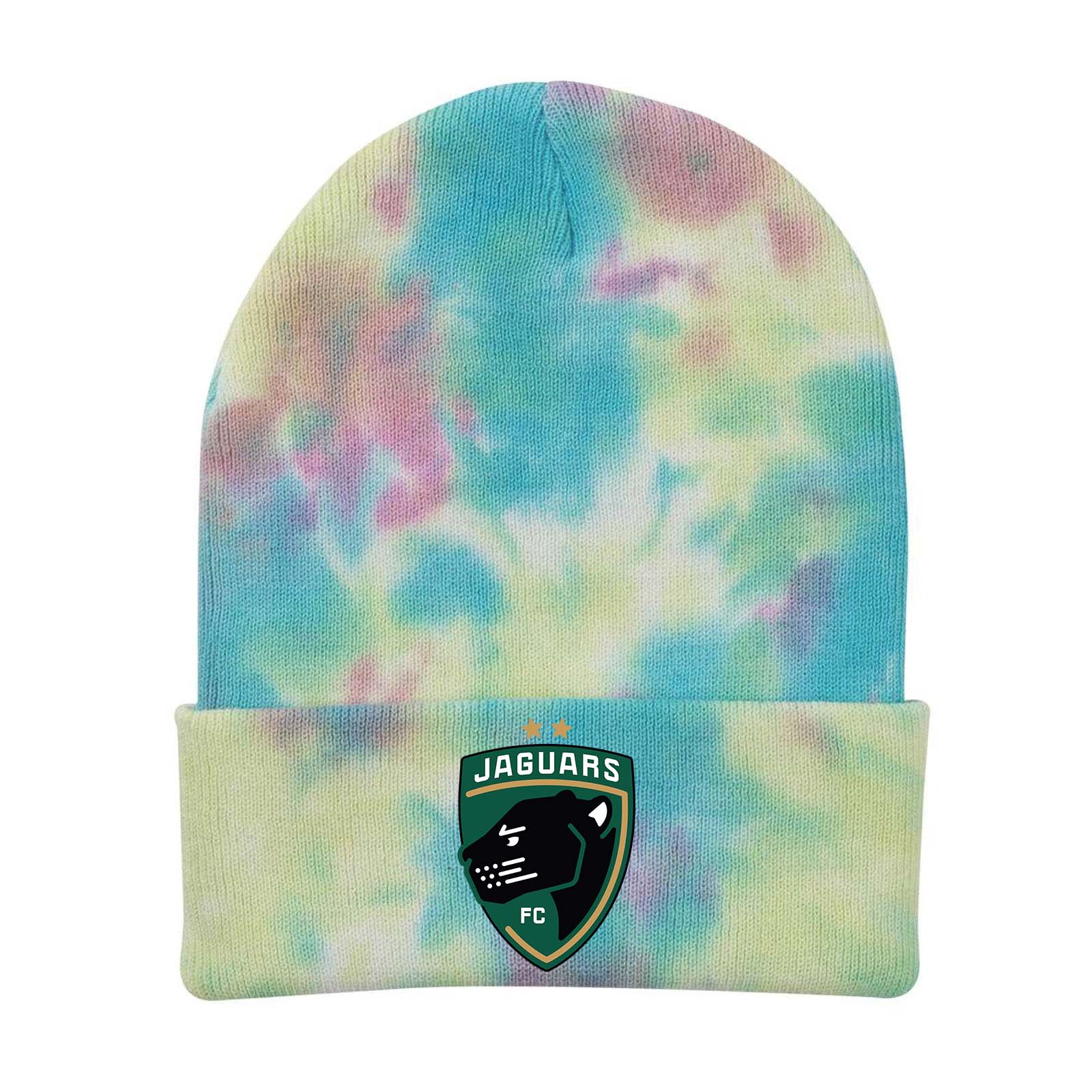 Jaguars Embroidered Sportsman - 12" Tie-Dyed Knit - Mato & Hash