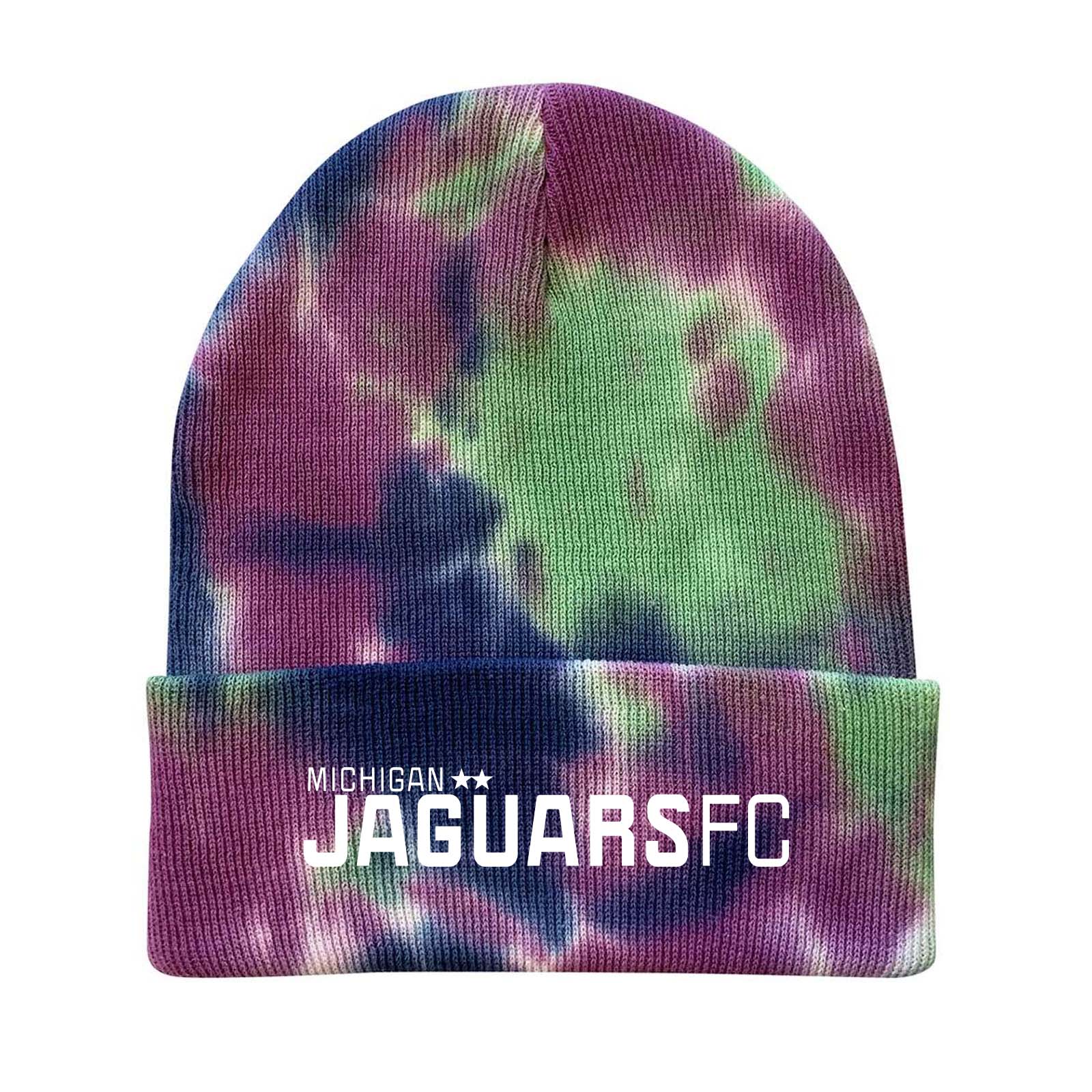 Jaguars Embroidered Sportsman - 12" Tie-Dyed Knit - Mato & Hash