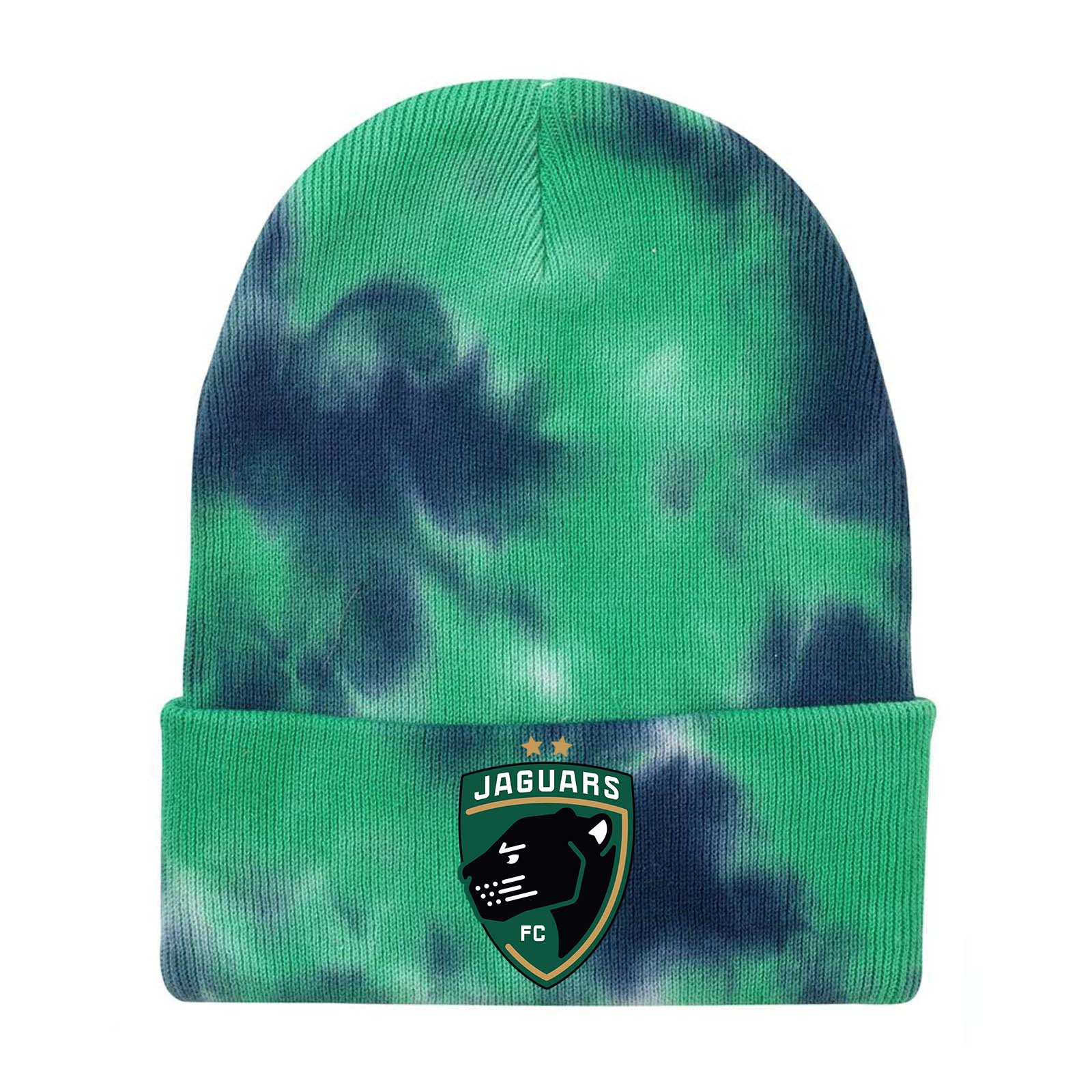 Jaguars Embroidered Sportsman - 12" Tie-Dyed Knit - Mato & Hash