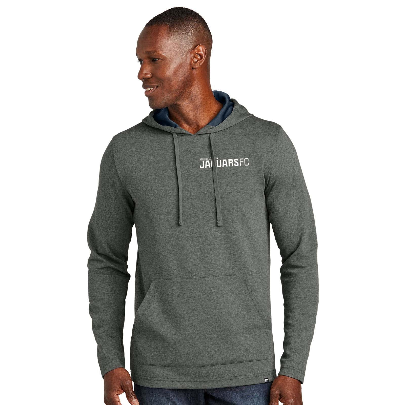 Jaguars Embroidered TravisMathew Coveside Hoodie - Mato & Hash