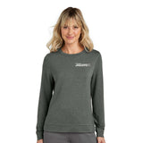 Jaguars Embroidered TravisMathew Ladies Long Weekend Crew - Mato & Hash