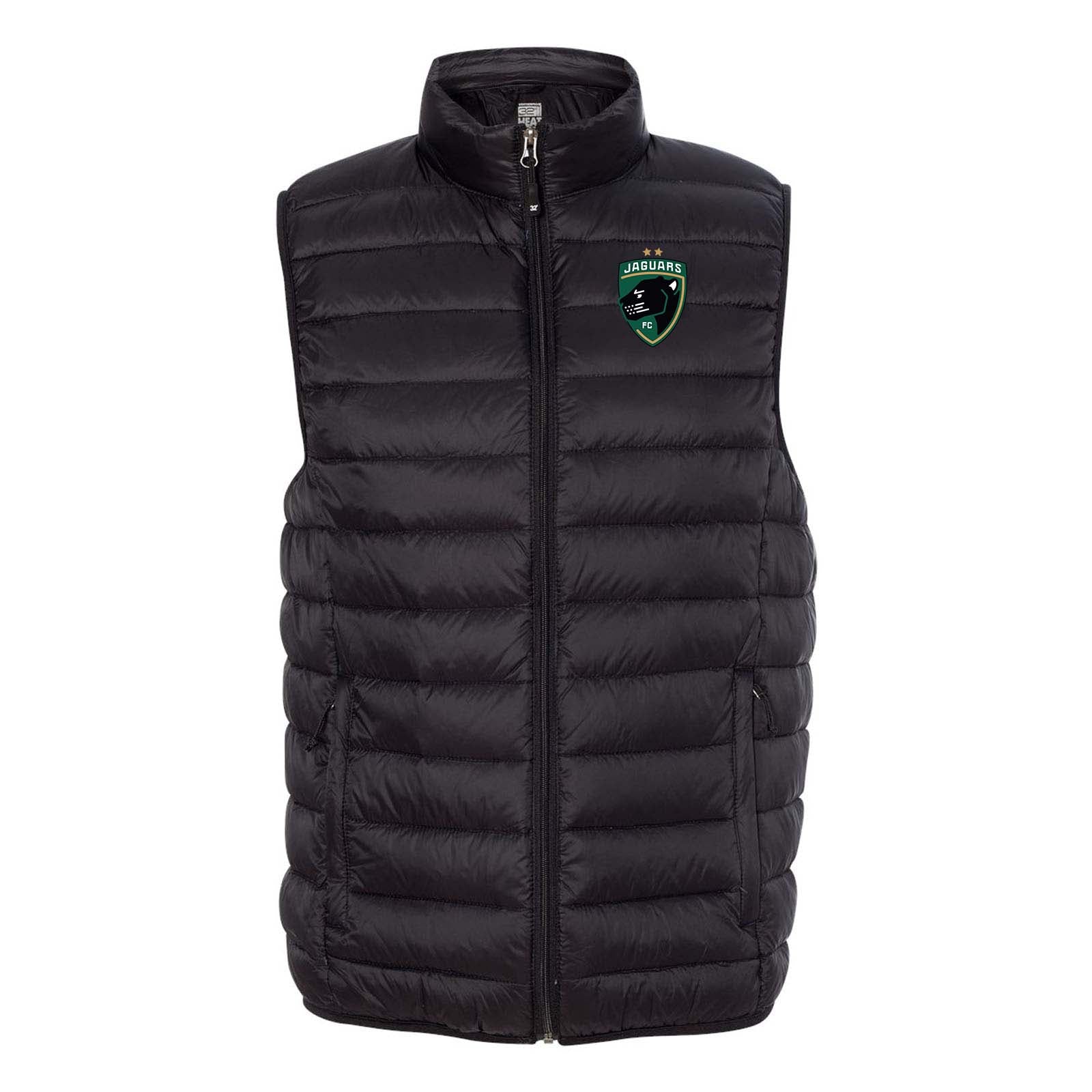 Jaguars Embroidered Weatherproof - 32 Degrees Packable Down Vest - Mato & Hash