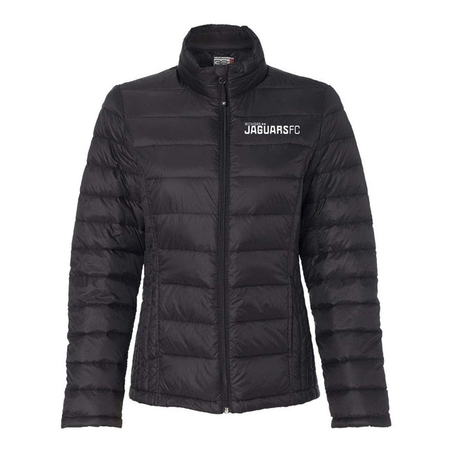 Jaguars Embroidered Weatherproof - Women's 32 Degrees Packable Down Jacket Wordmark