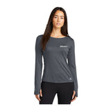 Jaguars OGIO® ENDURANCE Ladies Long Sleeve Pulse Crew Printed - Mato & Hash