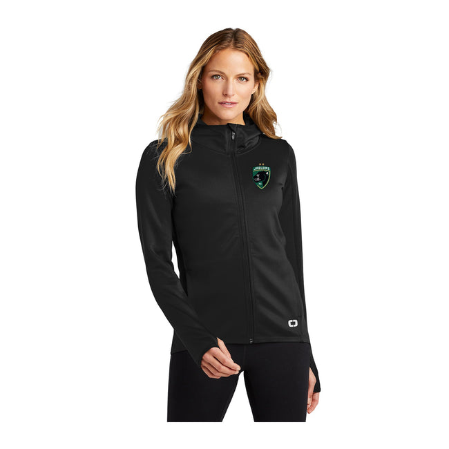 Jaguars OGIO ® ENDURANCE Ladies Stealth Full-Zip Jacket Embroidery Crest