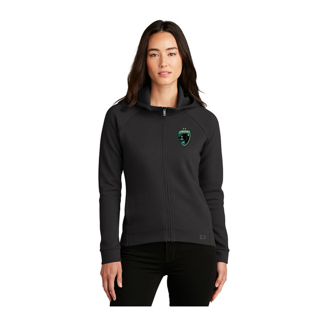 Jaguars OGIO® Ladies Bolt Full-Zip Hoodie Embroidered Crest