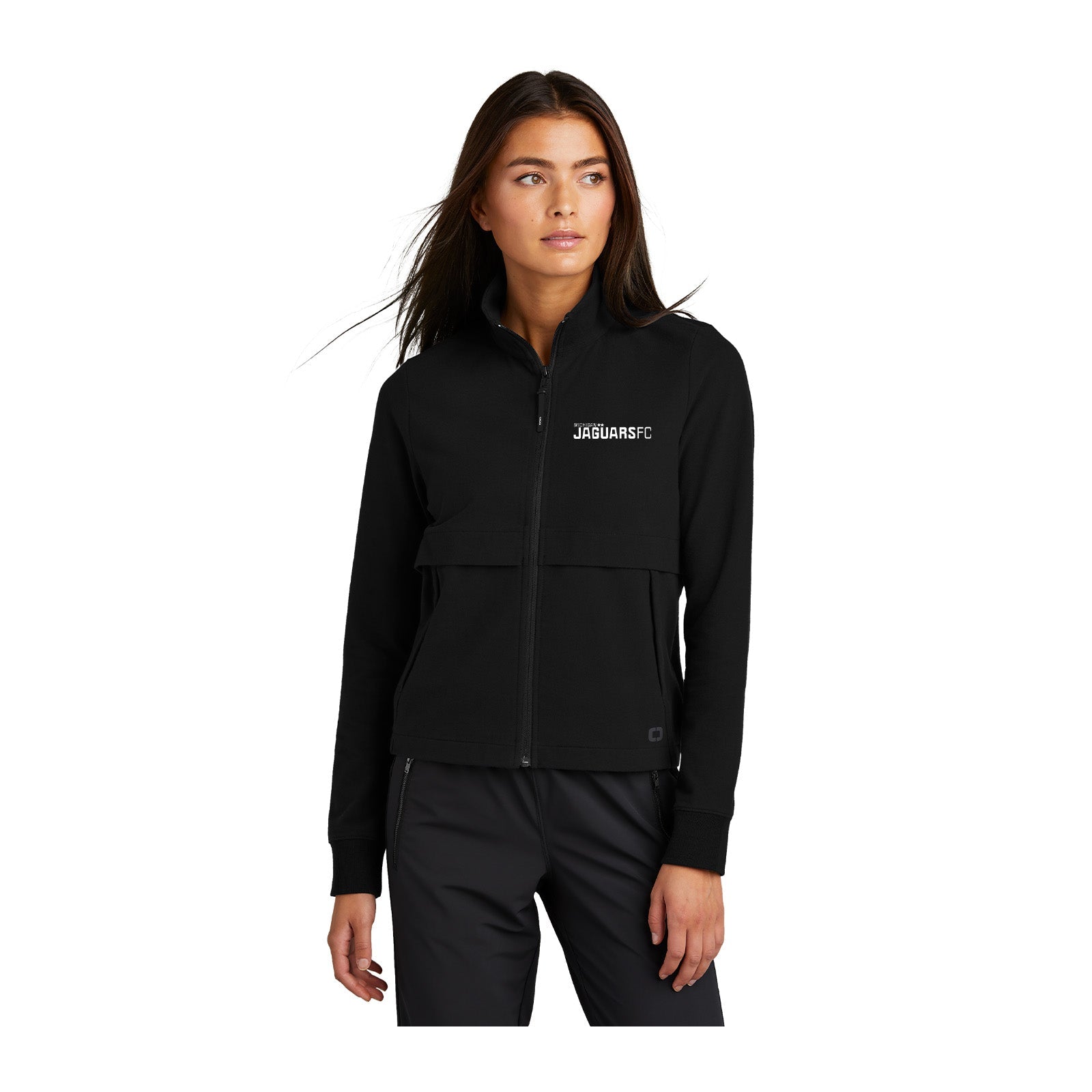 Jaguars OGIO® Ladies Outstretch Full-Zip Embroidery - Mato & Hash