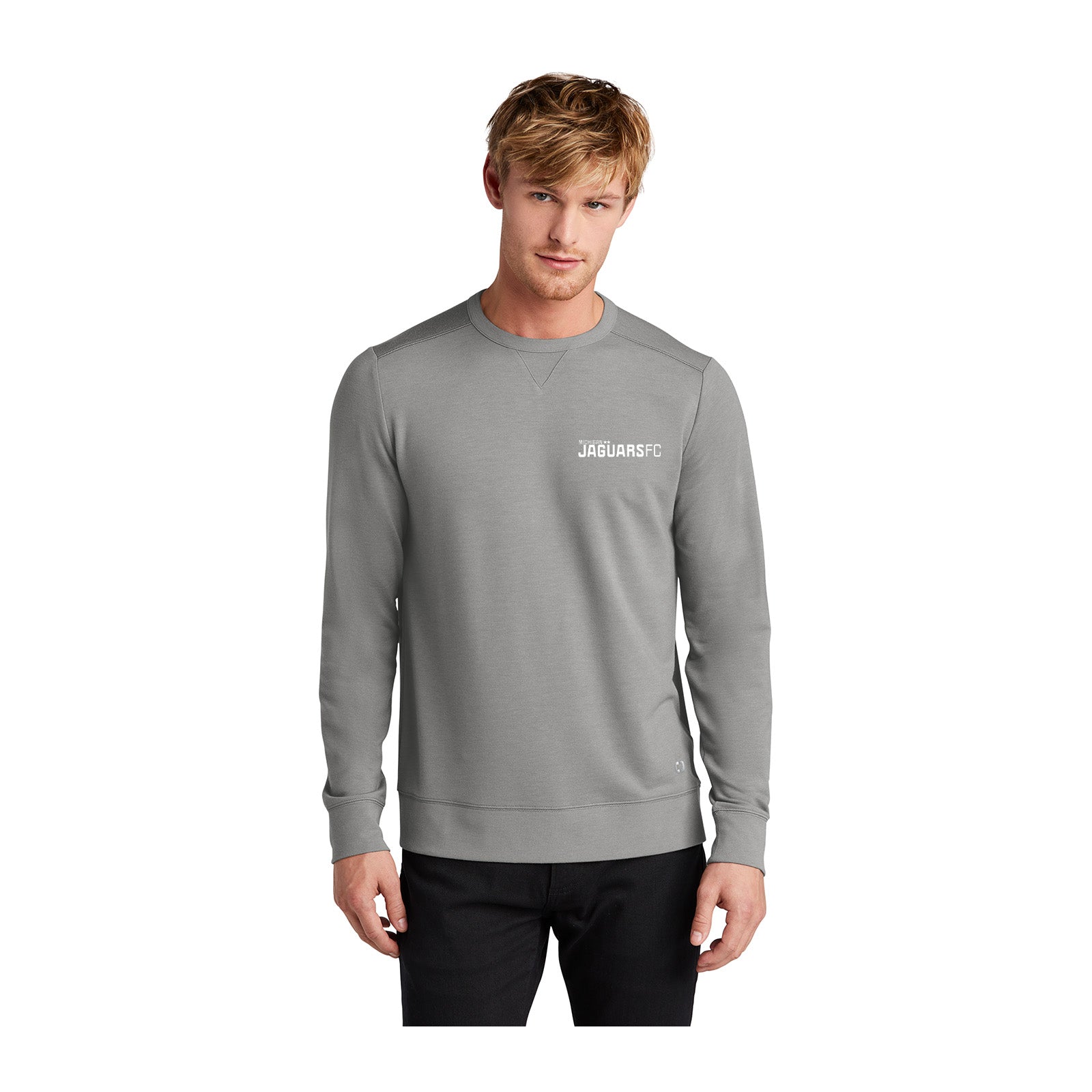 Jaguars OGIO® Luuma Flex Long Sleeve Crew Printed - Mato & Hash