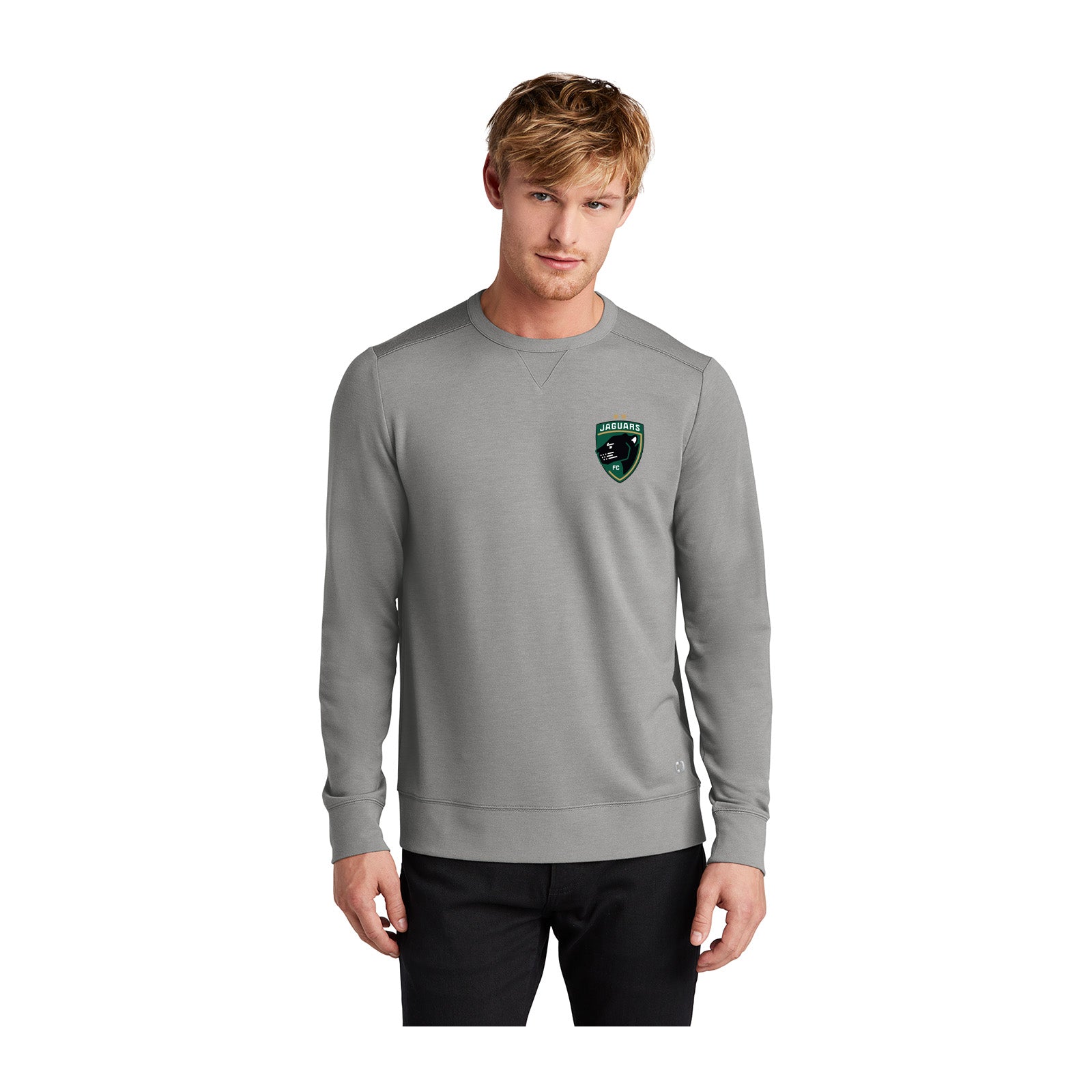 Jaguars OGIO® Luuma Flex Long Sleeve Crew Printed - Mato & Hash