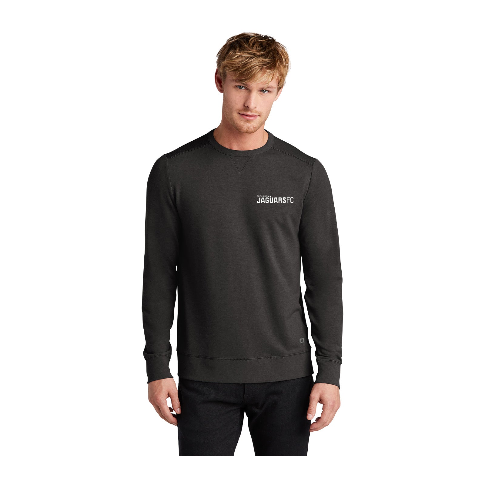 Jaguars OGIO® Luuma Flex Long Sleeve Crew Printed - Mato & Hash