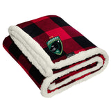 Jaguars Port Authority® Flannel Sherpa Blanket Embroidery - Mato & Hash