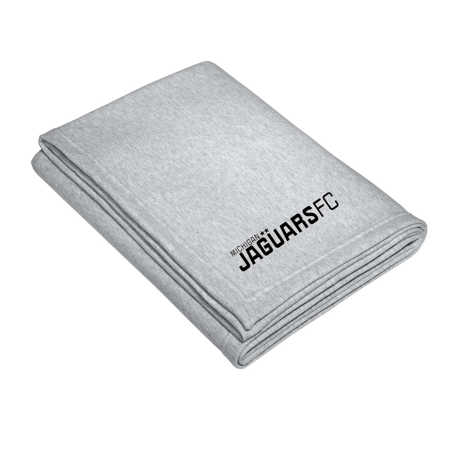 Jaguars Port & Company® Core Fleece Sweatshirt Blanket Embroidery - Mato & Hash