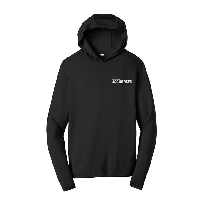 Jaguars Sport-Tek ® PosiCharge ® Competitor ™ T- Shirt Hooded Pullover Printed LC Wordmark