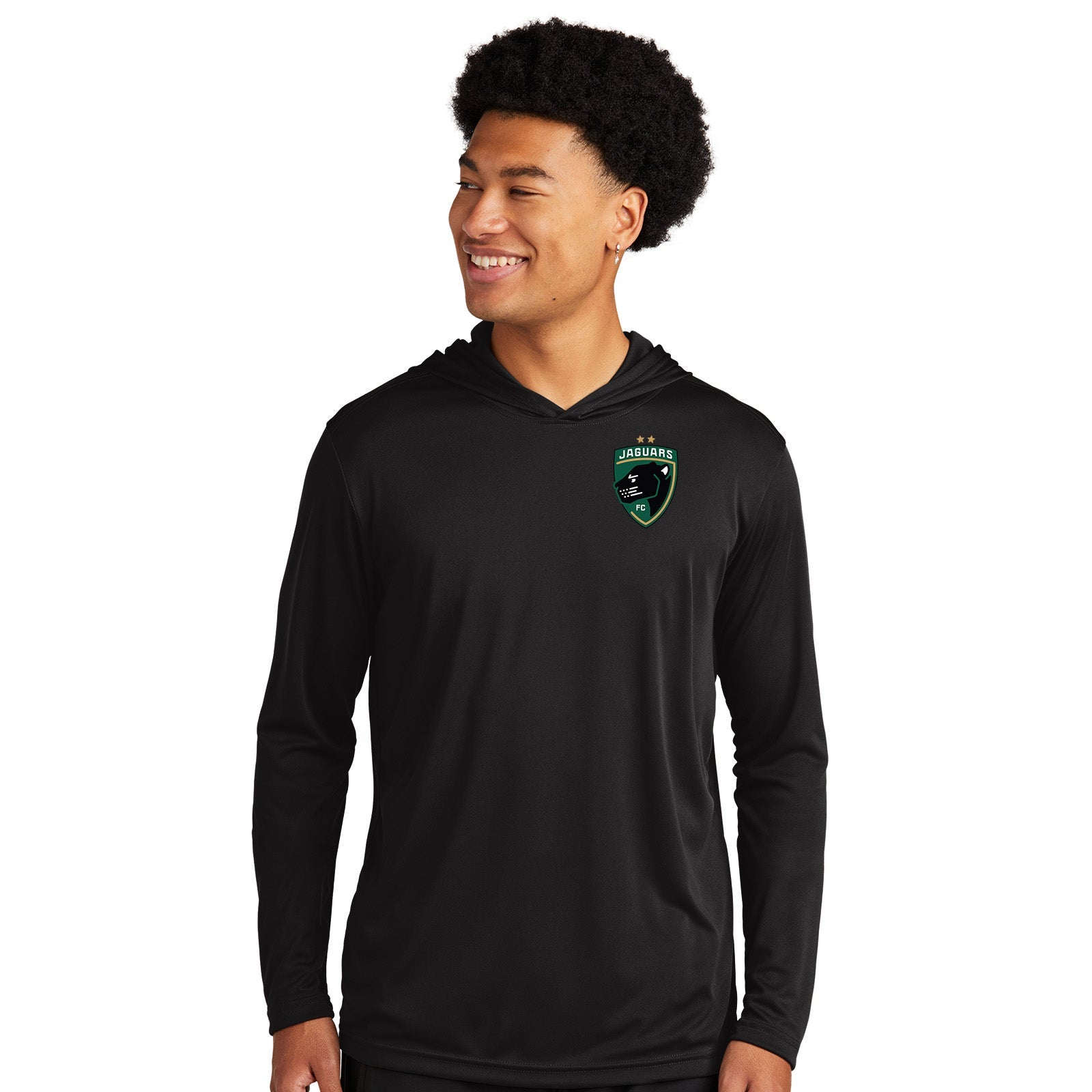 Jaguars Sport-Tek ® PosiCharge ® Competitor ™ T- Shirt Hooded Pullover Printed - Mato & Hash