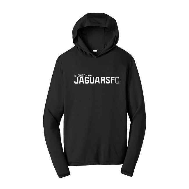 Jaguars Sport-Tek ® PosiCharge ® Competitor ™ T- Shirt Hooded Pullover Printed Wordmark