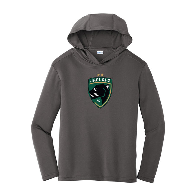 Jaguars Sport-Tek ® Youth PosiCharge ® Competitor ™ T- Shirt Hooded Pullover Printed Full Crest