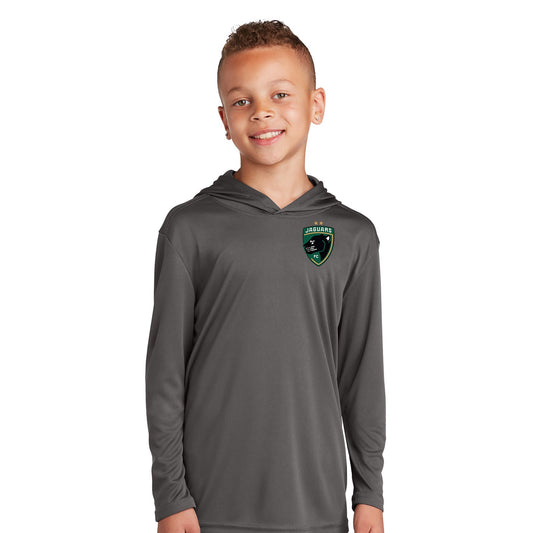 Jaguars Sport-Tek ® Youth PosiCharge ® Competitor ™ T- Shirt Hooded Pullover Printed - Mato & Hash