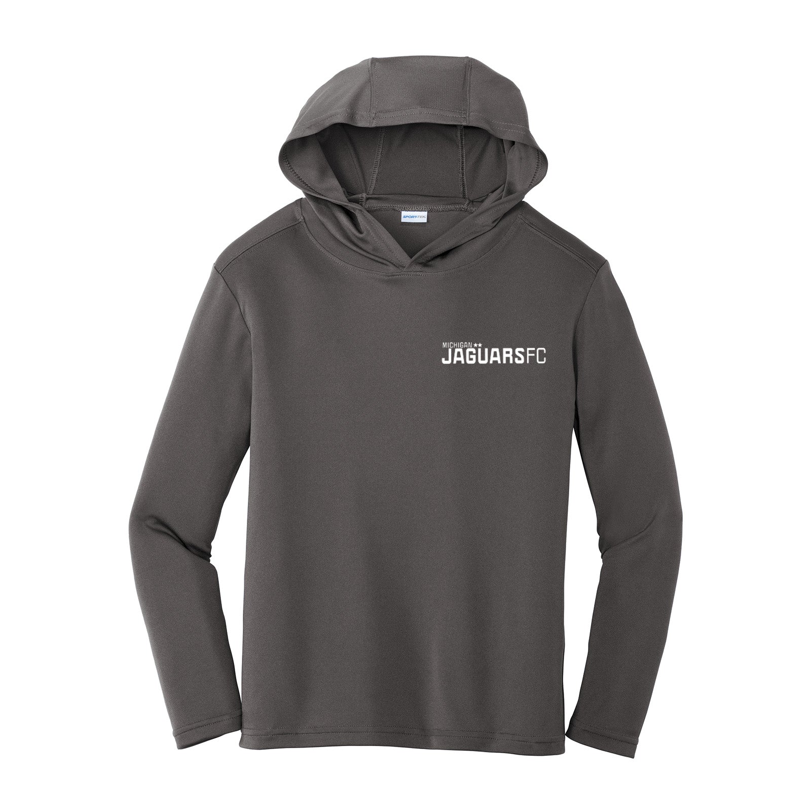 Jaguars Sport-Tek ® Youth PosiCharge ® Competitor ™ T- Shirt Hooded Pullover Printed - Mato & Hash