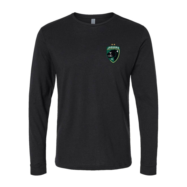 Jaguars Unisex Blended Long Sleeve T-Shirt Printed Crest