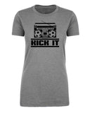 Kick It Womens Soccer T Shirts - Mato & Hash