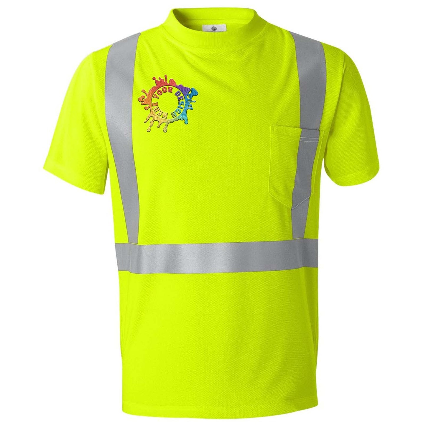 Kishigo - High Performance Microfiber T-Shirt Embroidery - Mato & Hash