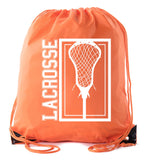 Lacrosse Stick Head Polyester Drawstring Bag - Mato & Hash