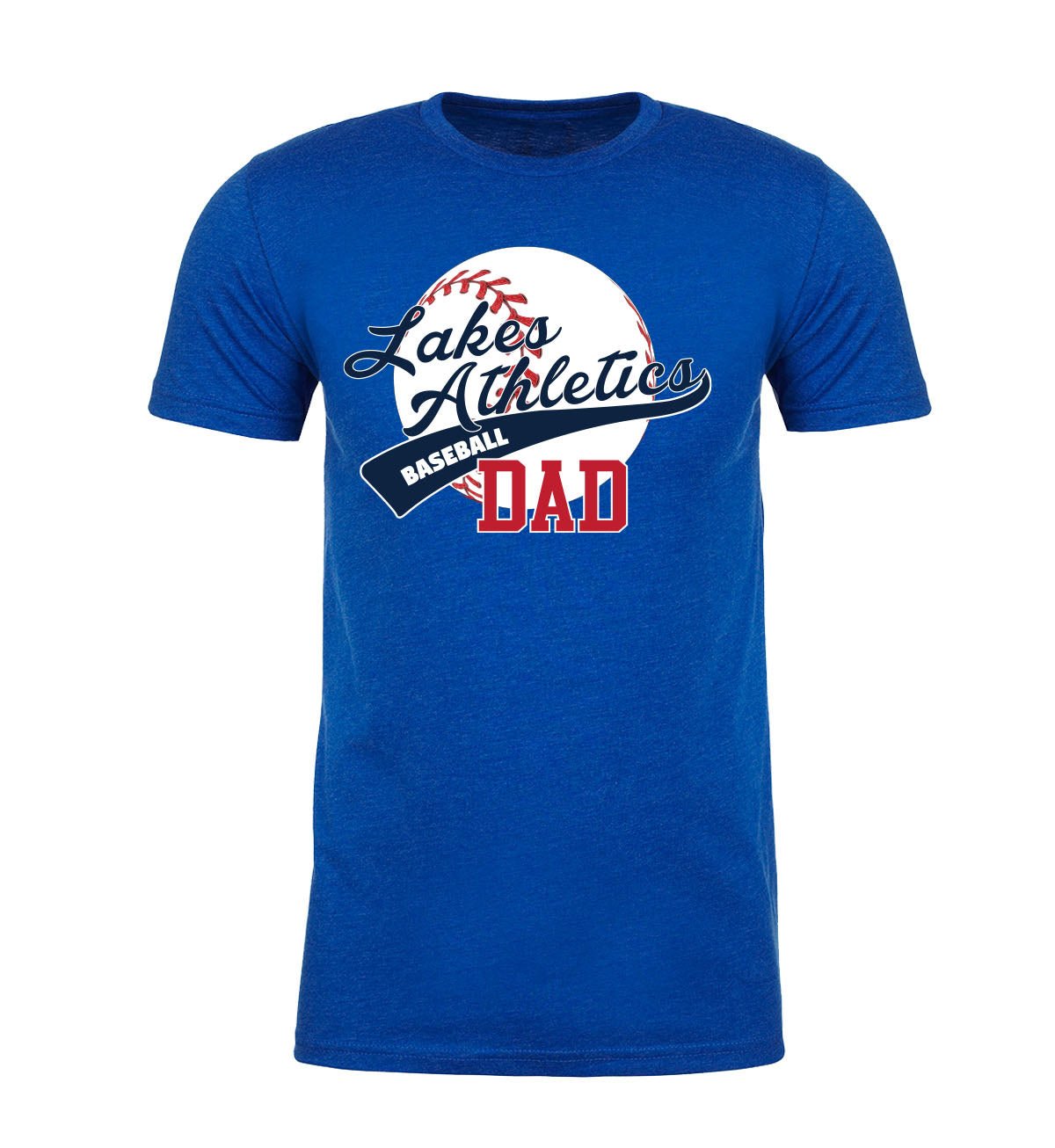 Lakes Athletics Baseball Dad T-Shirt - Mato & Hash