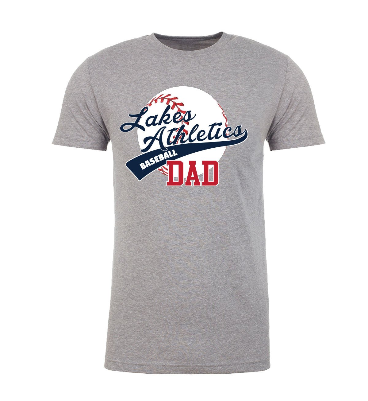 Lakes Athletics Baseball Dad T-Shirt - Mato & Hash