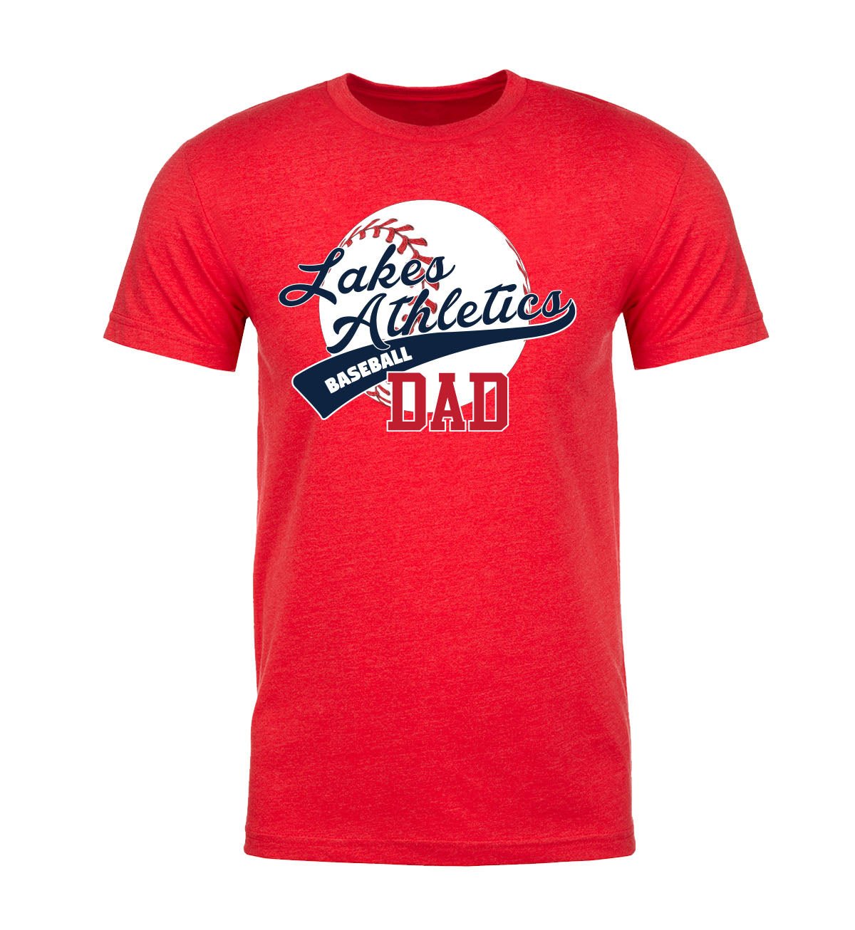Lakes Athletics Baseball Dad T-Shirt - Mato & Hash