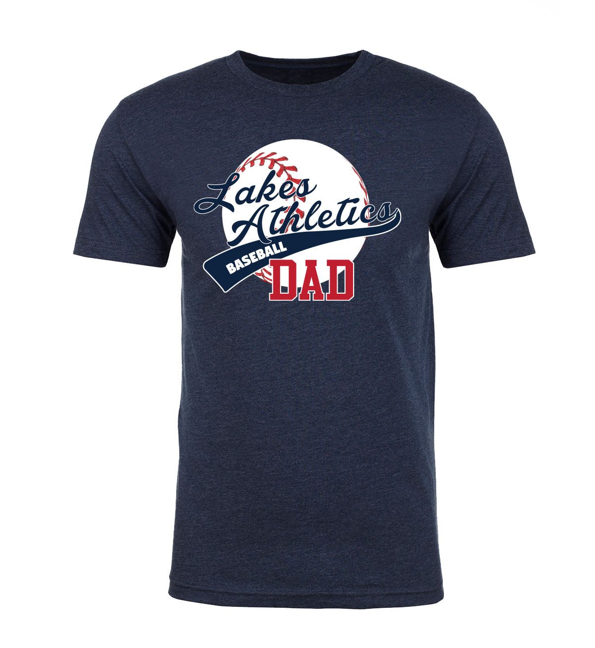 Lakes Athletics Baseball Dad T-Shirt - Mato & Hash