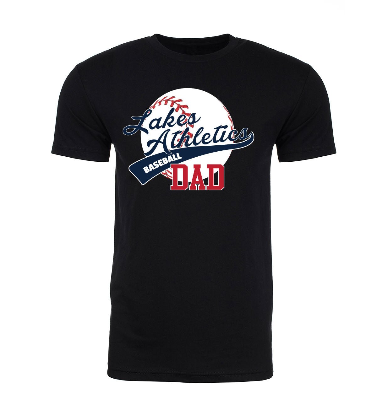 Lakes Athletics Baseball Dad T-Shirt - Mato & Hash