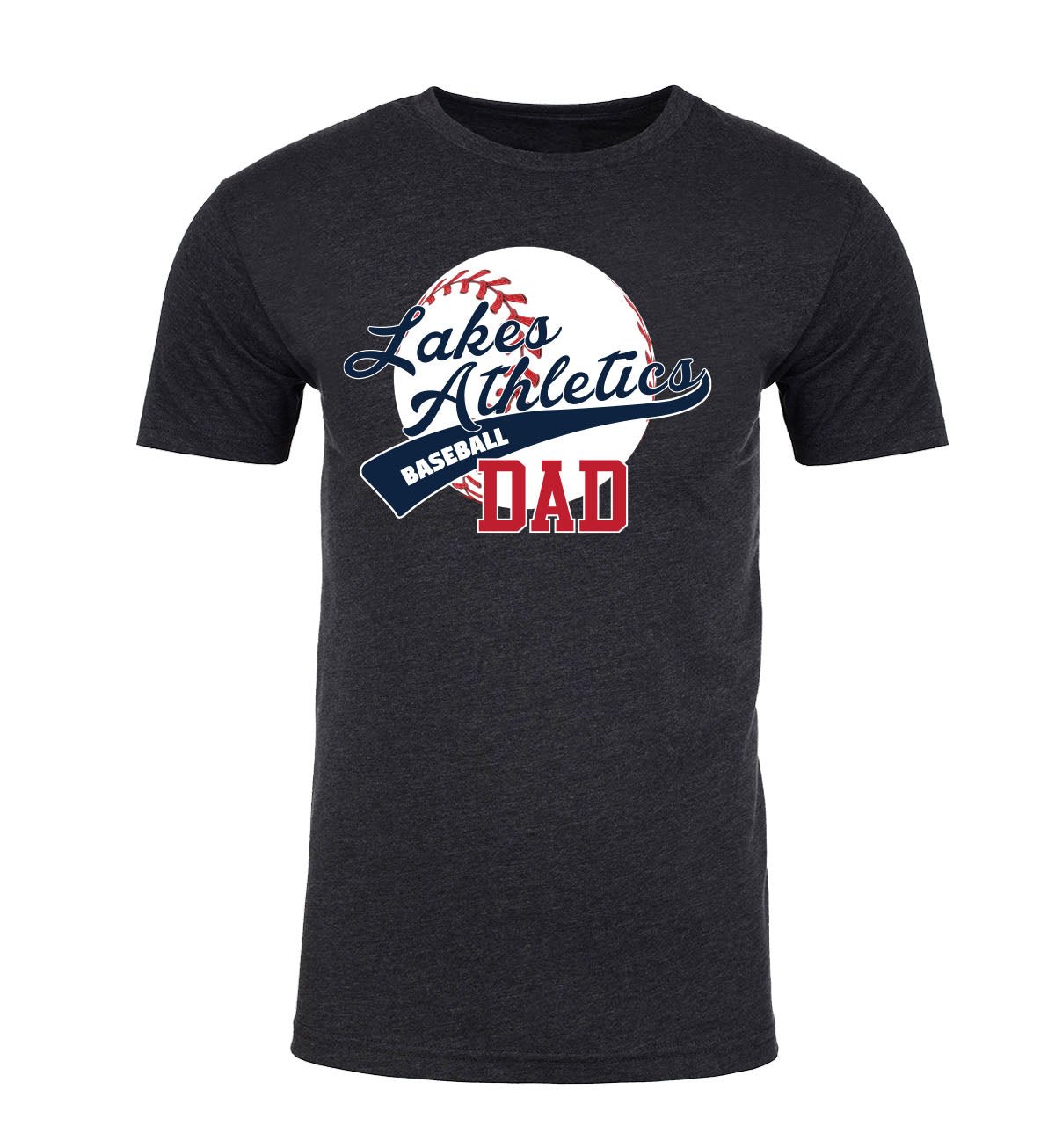 Lakes Athletics Baseball Dad T-Shirt - Mato & Hash